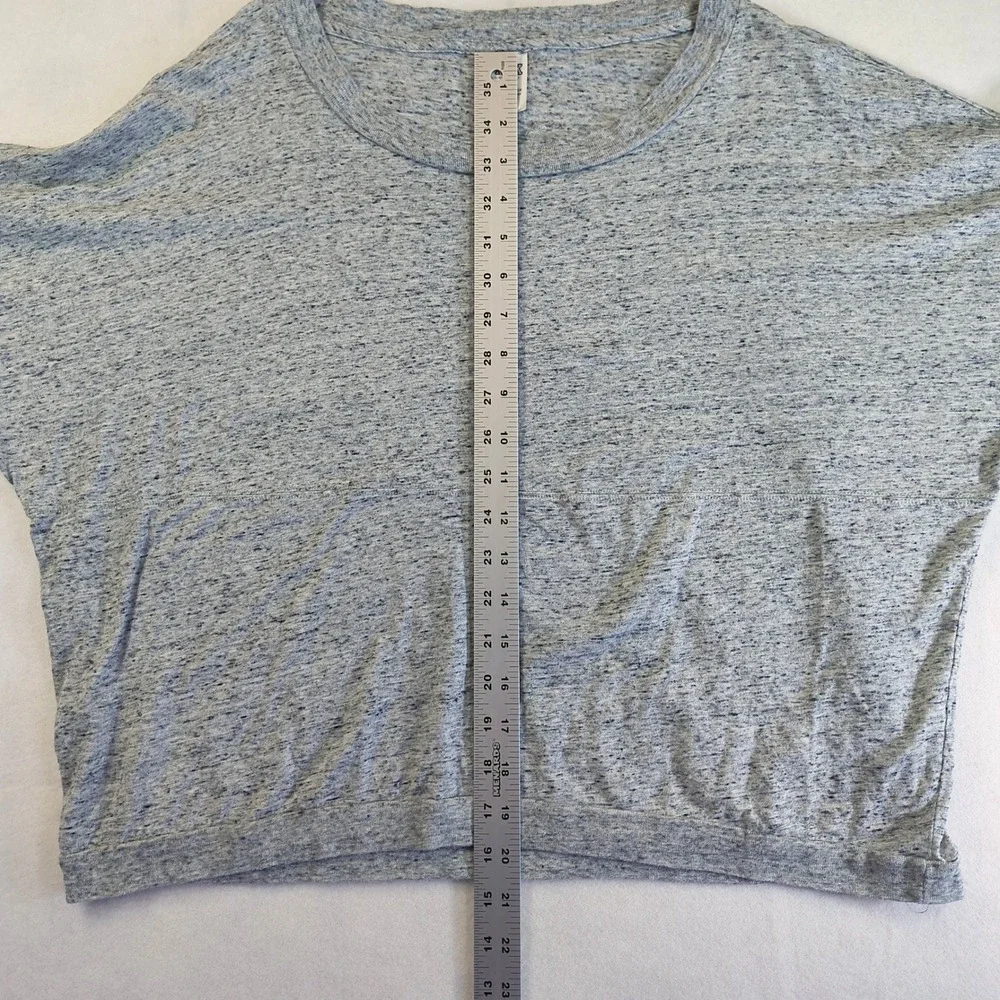 Victoria's Secret PINK Gray Long Sleeve Logo Mesh‎ Sleeve Athletic Top L